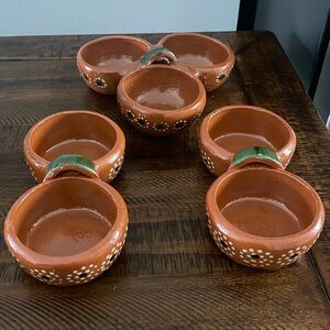 Cazuela de barro para salsa/Saucers